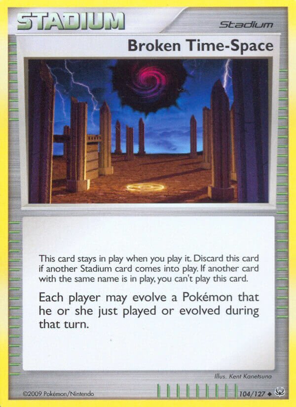 Broken Time-Space 104/127 — WC Deck 2010 (Power Cottonweed) (English Pokémon TCG card)