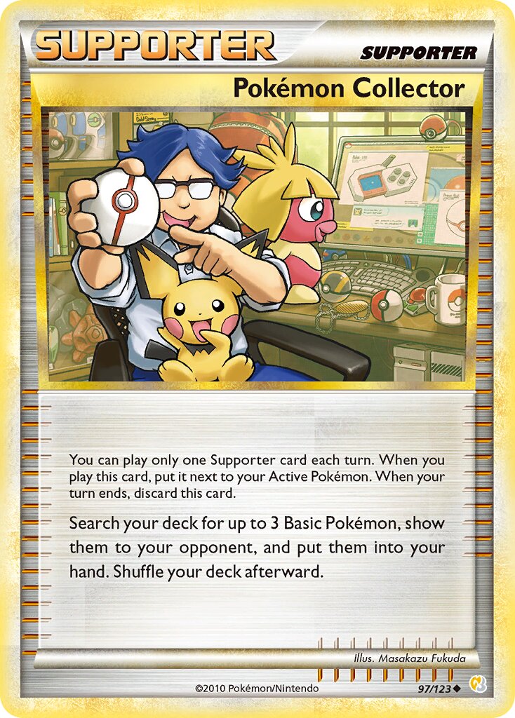 Pokémon Collector 97/123 — WC Deck 2011 (The Truth) (English Pokémon TCG card)