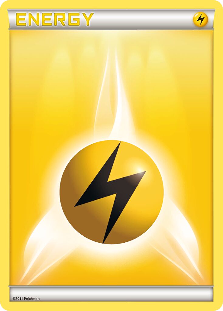 Lightning Energy — WC Deck 2011 (Twinboar) (English Pokémon TCG card)