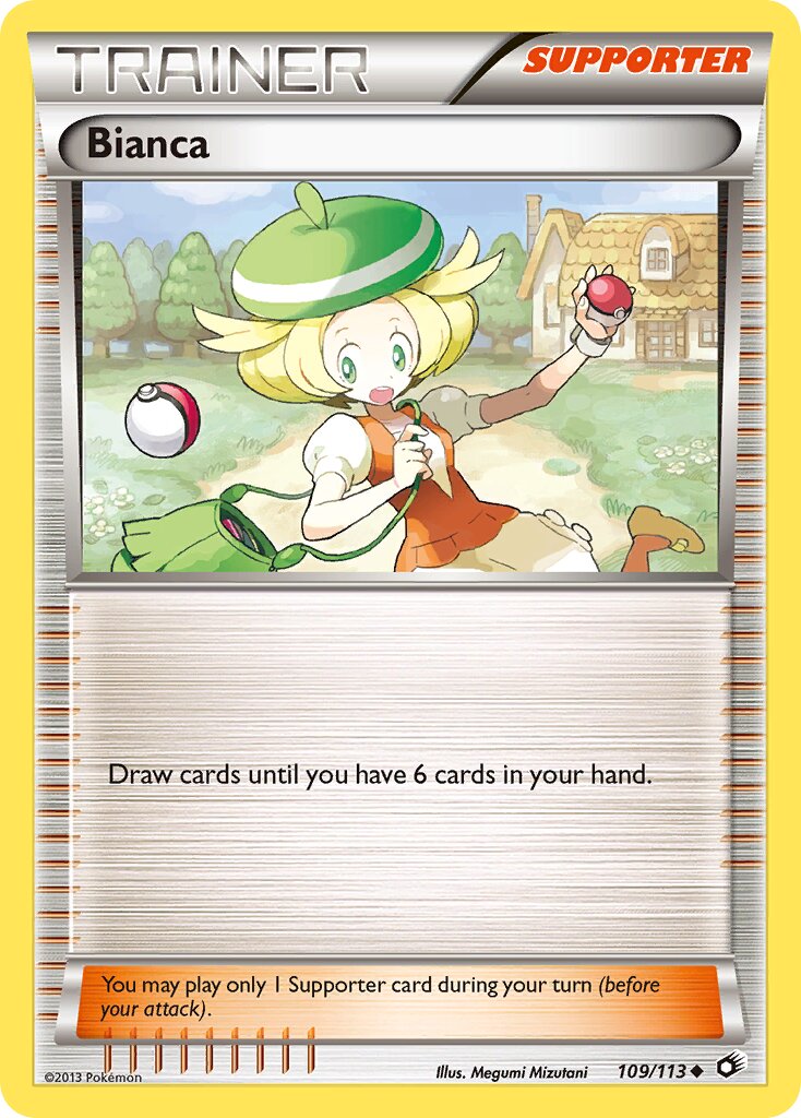 Bianca 109/113 — WC Deck 2014 (Crazy Punch) (English Pokémon TCG card)