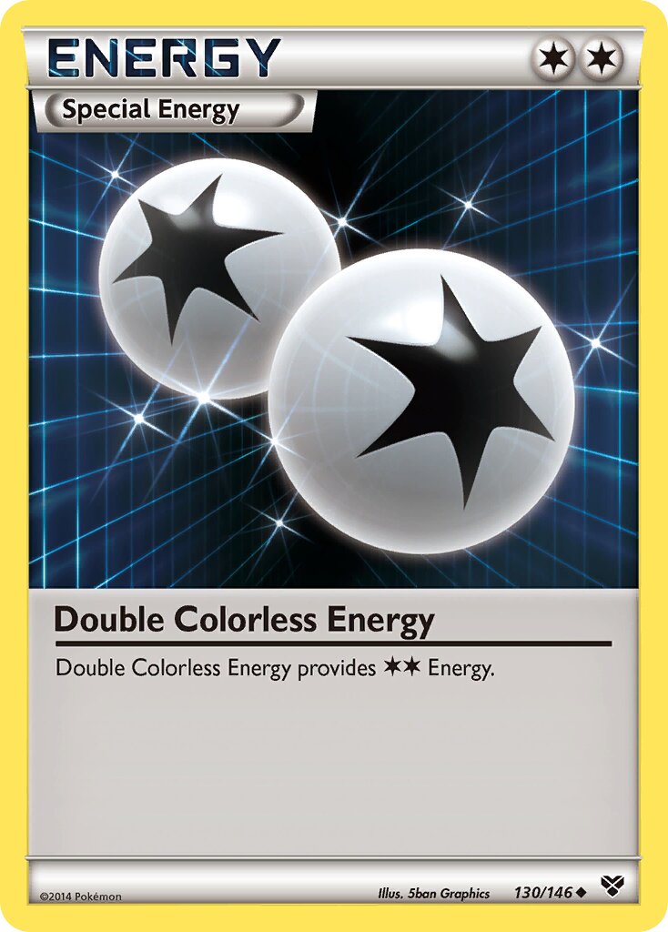 Double Colorless Energy 130/146 — WC Deck 2014 (Crazy Punch) (English Pokémon TCG card)