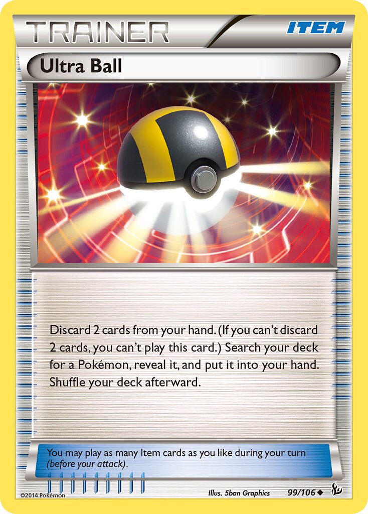 Ultra Ball 99/106 — WC Deck 2014 (Crazy Punch) (English Pokémon TCG card)