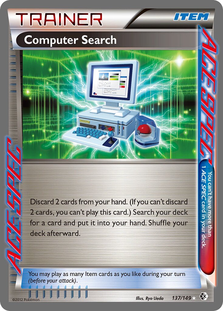 Computer Search 137/149 — WC Deck 2015 (Primal Groudon) (English Pokémon TCG card)