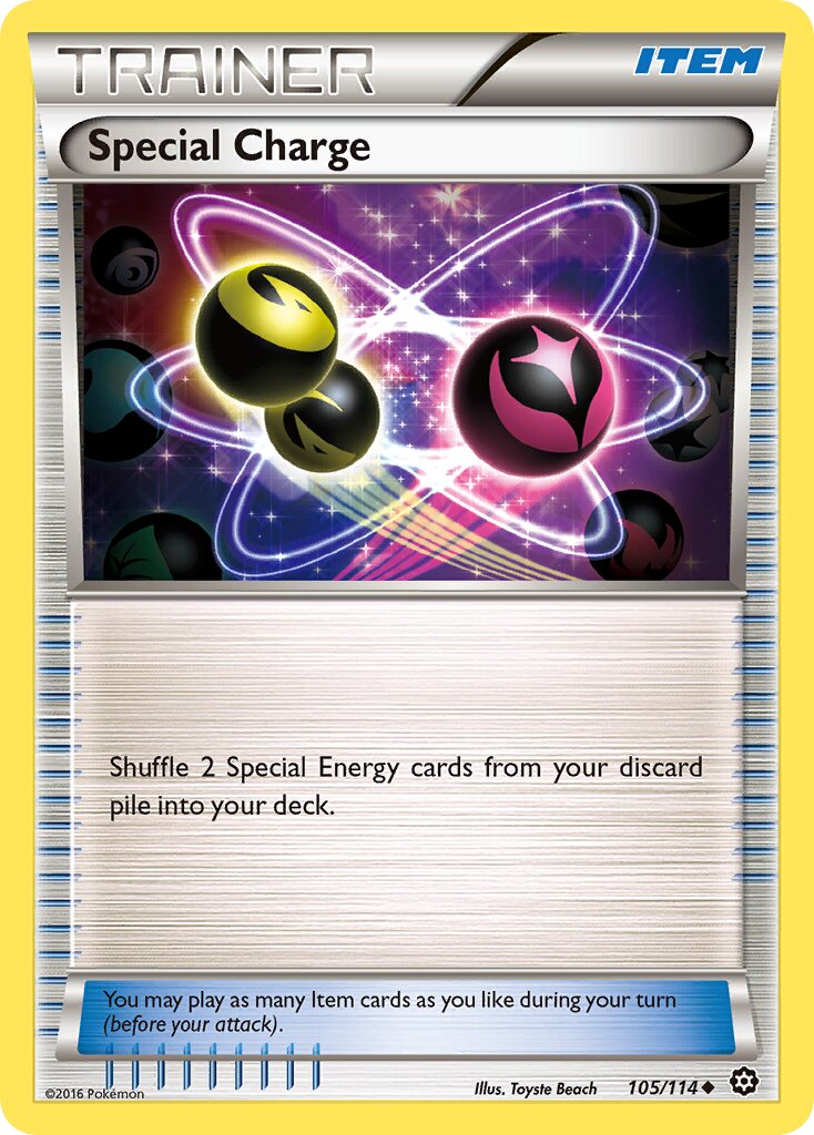 Special Charge 105/114 — WC Deck 2016 (Bebe Deck) (English Pokémon TCG card)