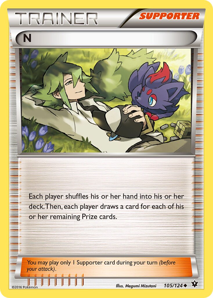 N 105/124 — WC Deck 2016 (Magical Symphony) (English Pokémon TCG card)