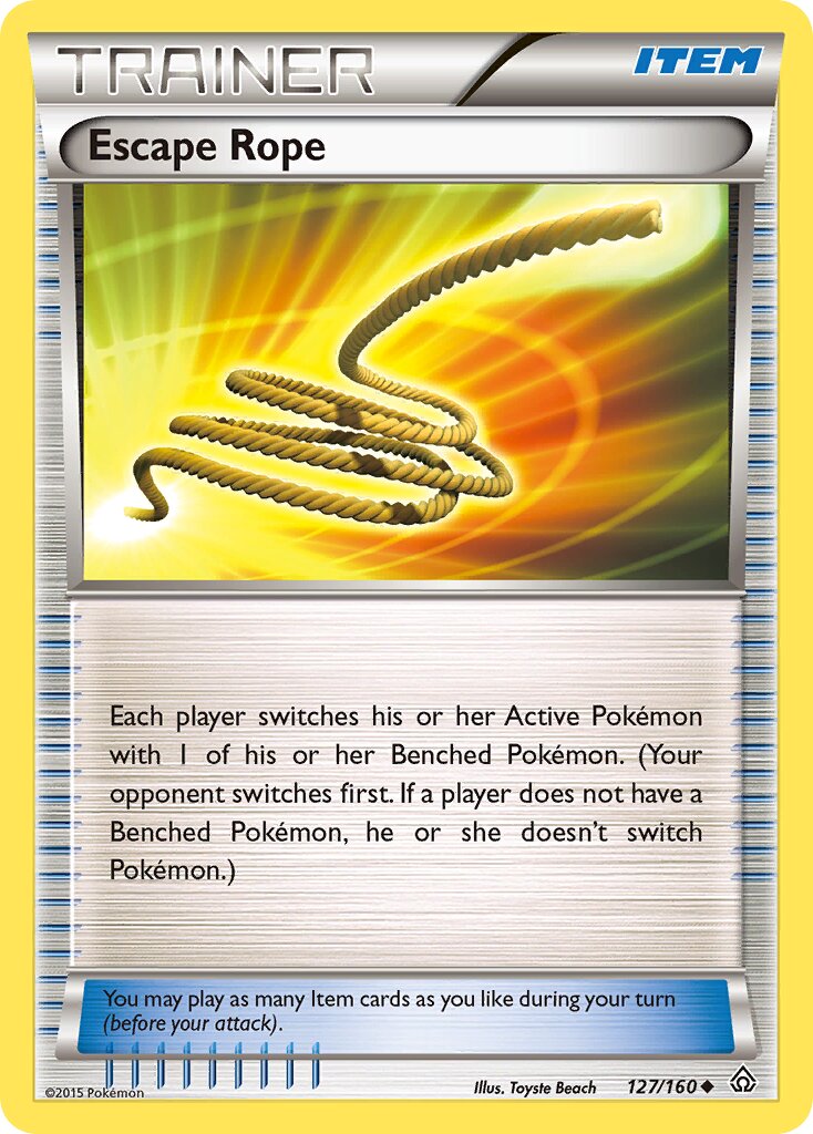 Escape Rope 127/160 — WC Deck 2016 (Magical Symphony) (English Pokémon TCG card)