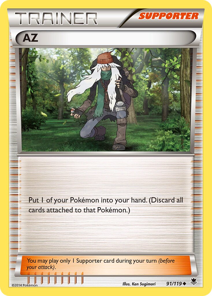 AZ 91/119 — WC Deck 2016 (Magical Symphony) (English Pokémon TCG card)