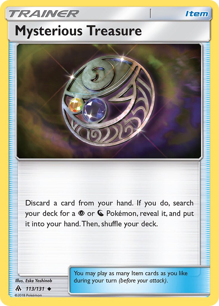 Mysterious Treasure 113/131 — WC Deck 2019 (Perfection) (English Pokémon TCG card)