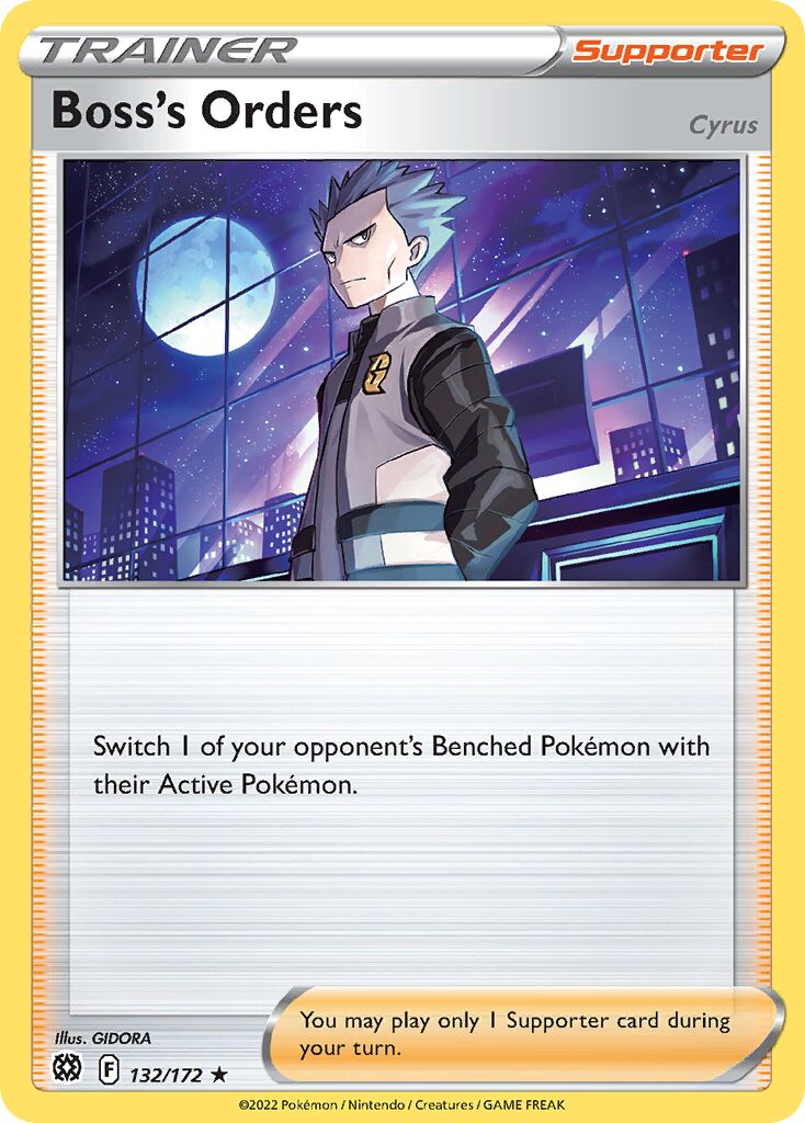 Boss's Orders 132/172 — WC Deck 2022 (ADP) (English Pokémon TCG card)