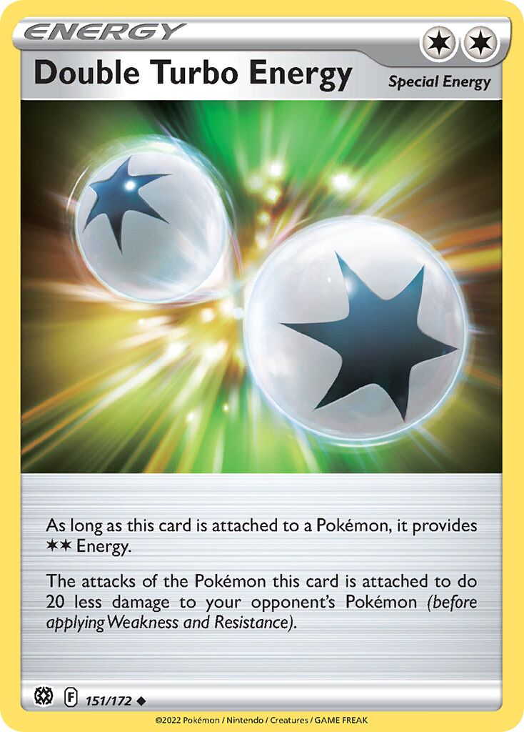 Double Turbo Energy 151/172 — WC Deck 2022 (ADP) (English Pokémon TCG card)