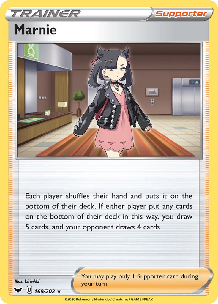 Marnie 169/202 — WC Deck 2022 (ADP) (English Pokémon TCG card)