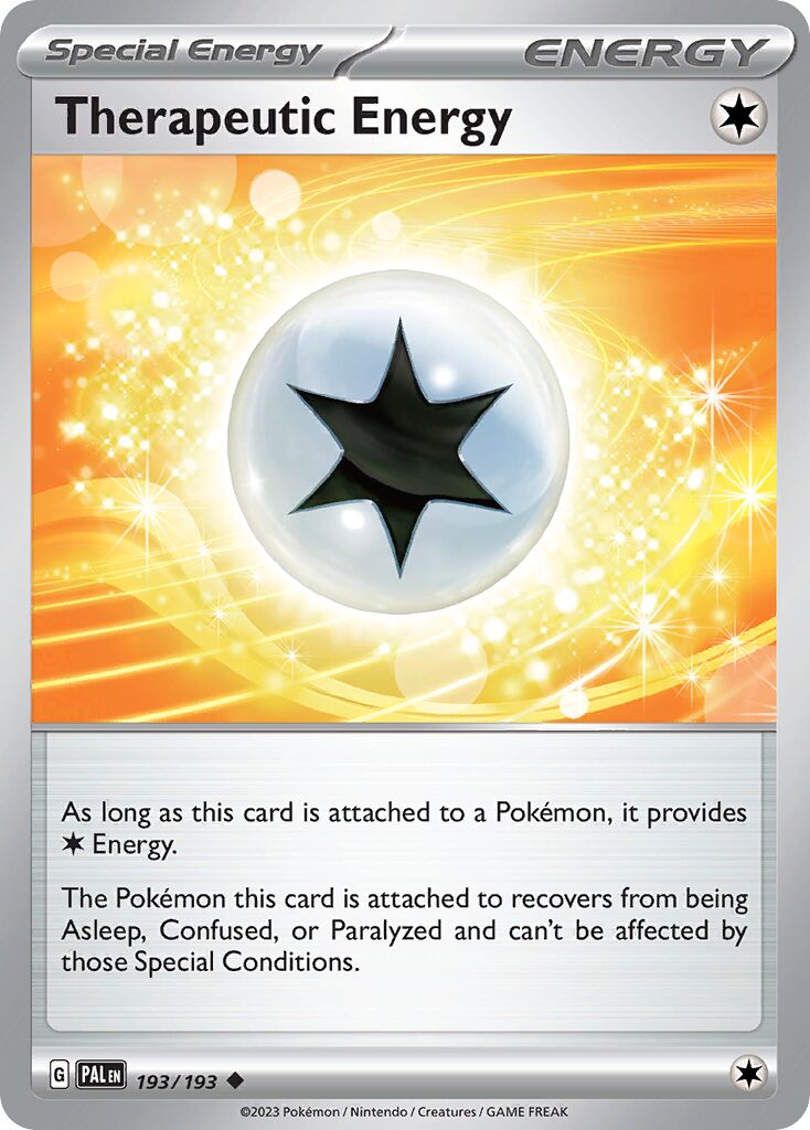 Therapeutic Energy 193/193 — WC Deck 2023 (Colorless Lugia) (English Pokémon TCG card)