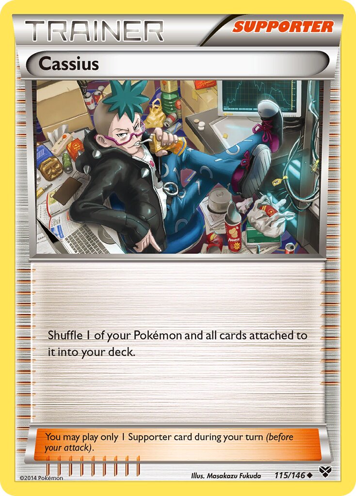 Cassius 115/146 — XY (English Pokémon TCG card)