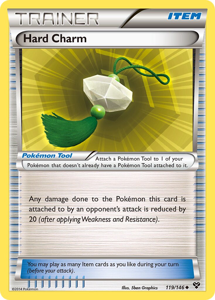 Hard Charm 119/146 — XY (English Pokémon TCG card)