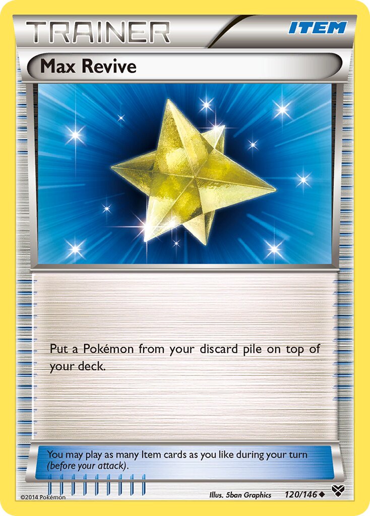 Max Revive 120/146 — XY (English Pokémon TCG card)