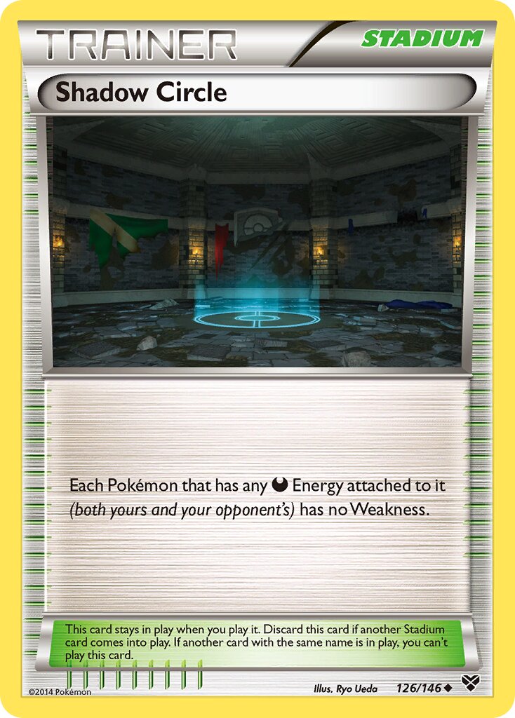 Shadow Circle 126/146 — XY (English Pokémon TCG card)