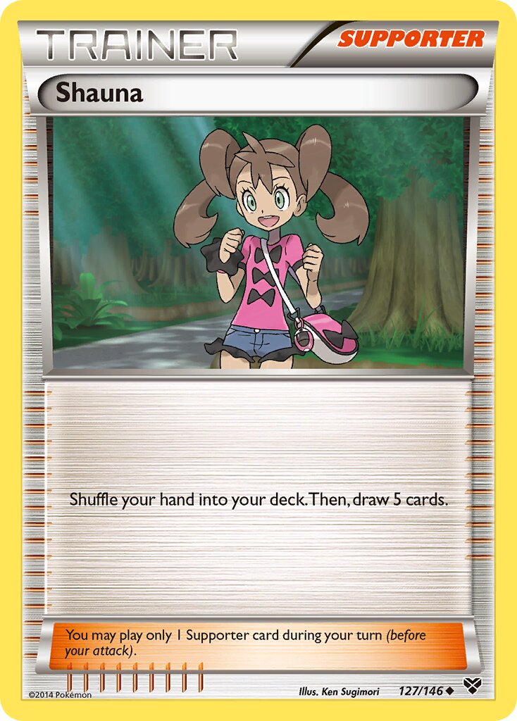 Shauna 127/146 — XY (English Pokémon TCG card)