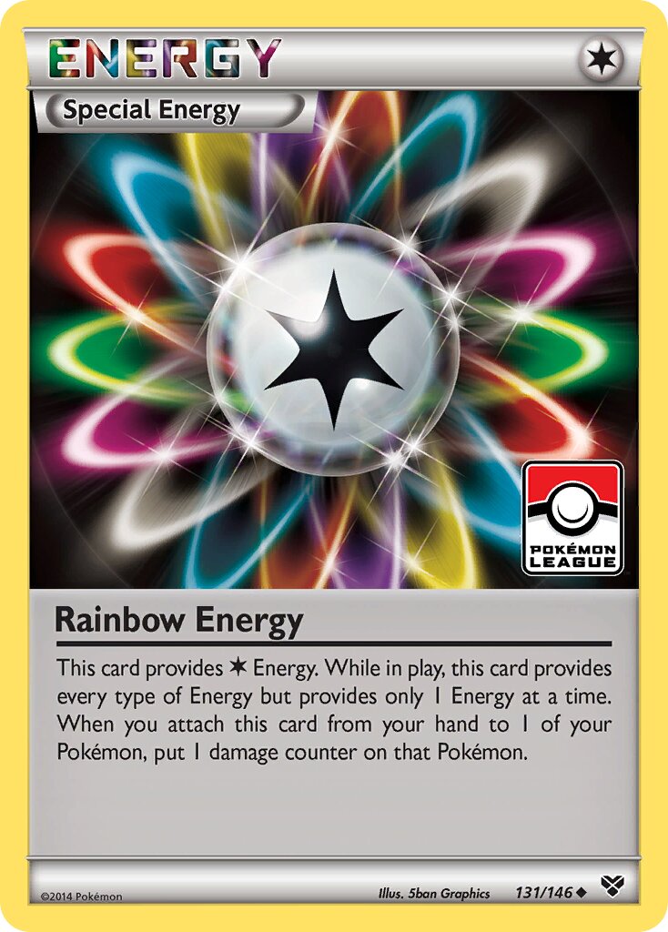 Rainbow Energy 131/146 — XY (English Pokémon TCG card)
