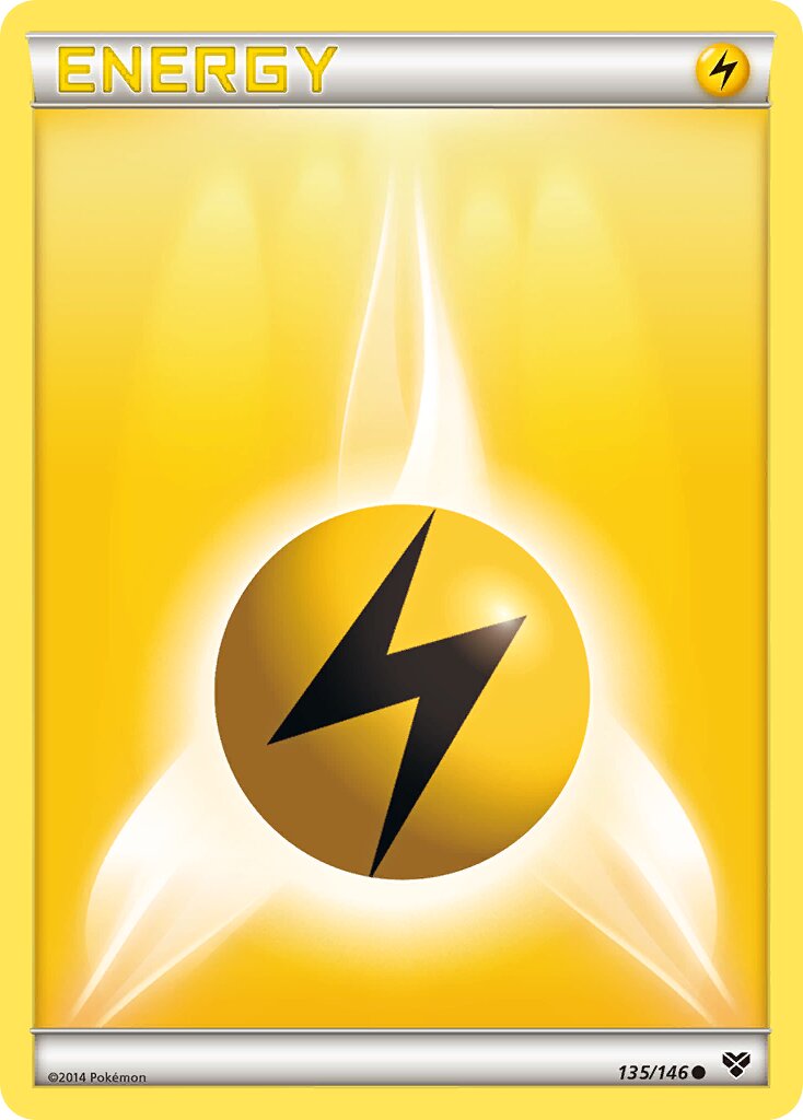 Lightning Energy 135/146 — XY (English Pokémon TCG card)