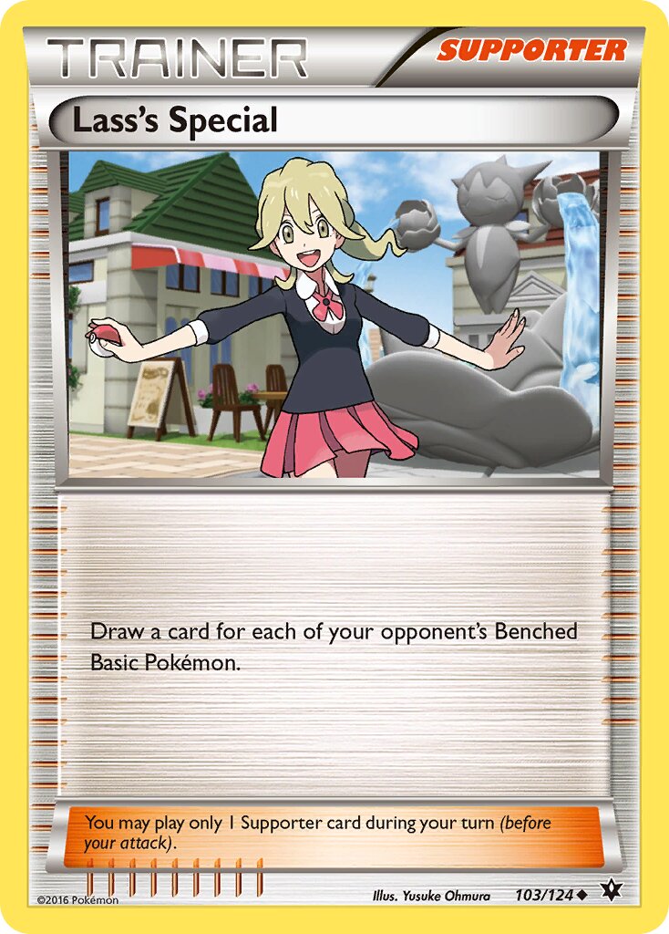 Lass's Special 103/124 — Fates Collide (English Pokémon TCG card)