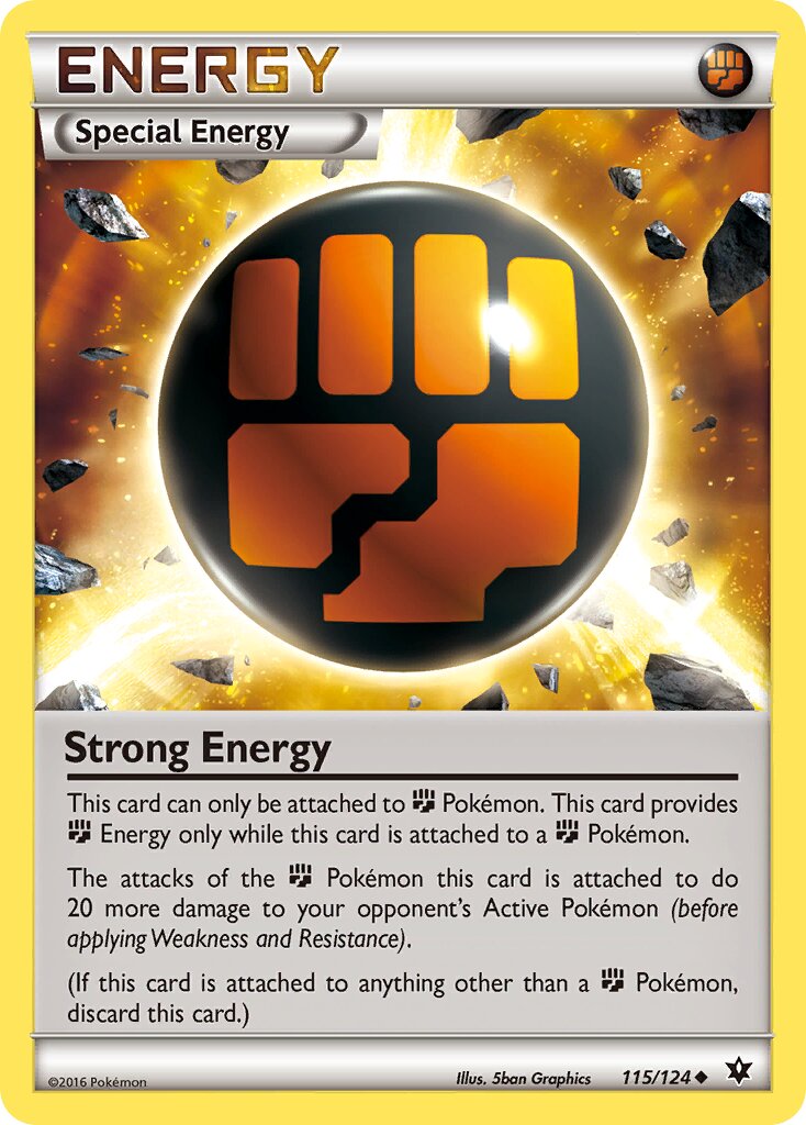 Strong Energy 115/124 — Fates Collide (English Pokémon TCG card)