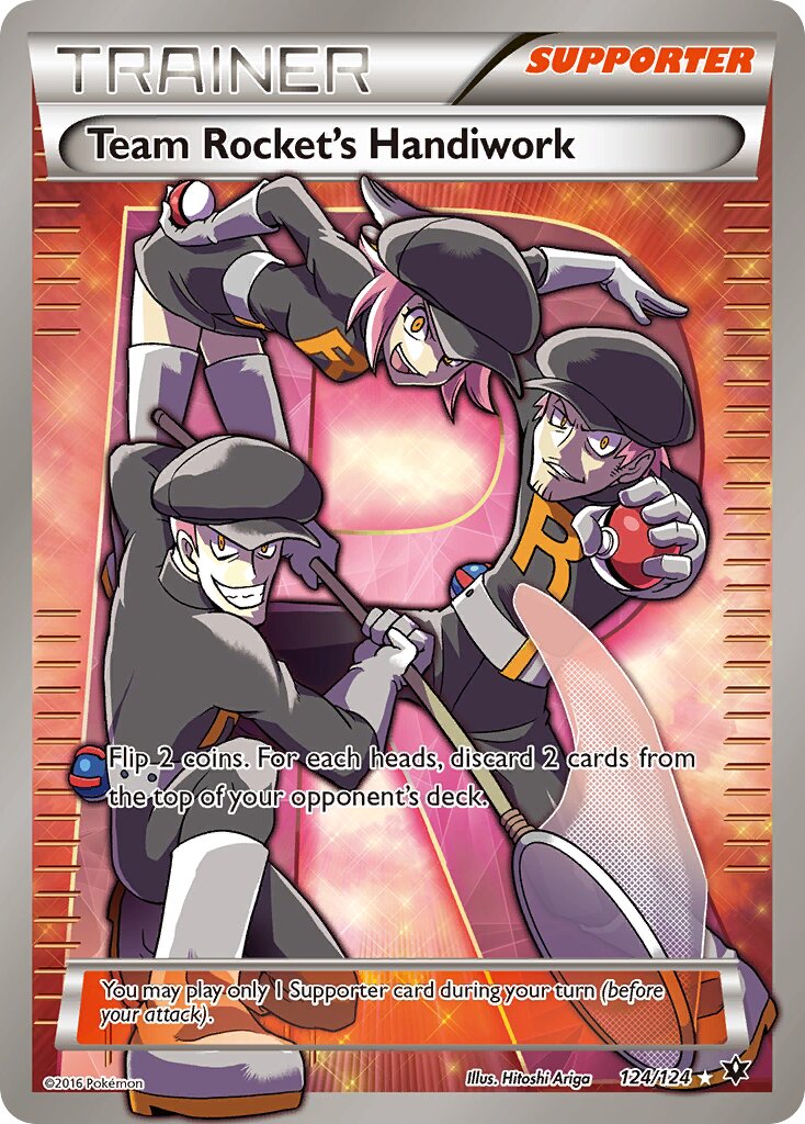 Team Rocket's Handiwork 124/124 — Fates Collide (English Pokémon TCG card)