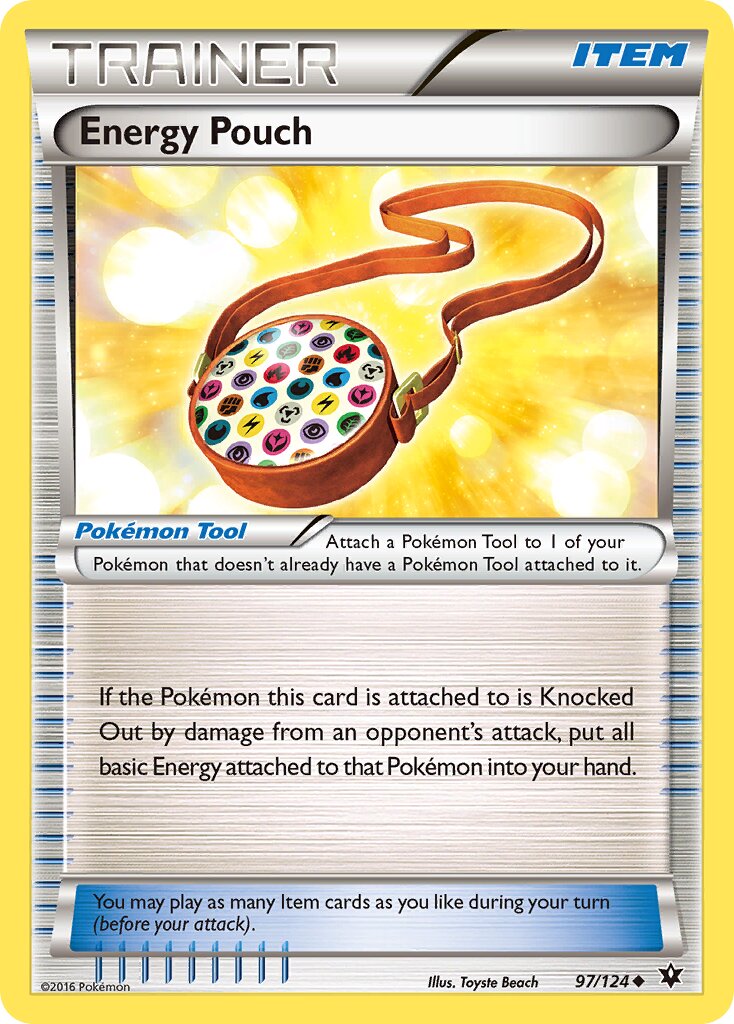 Energy Pouch 097/124 — Fates Collide (English Pokémon TCG card)