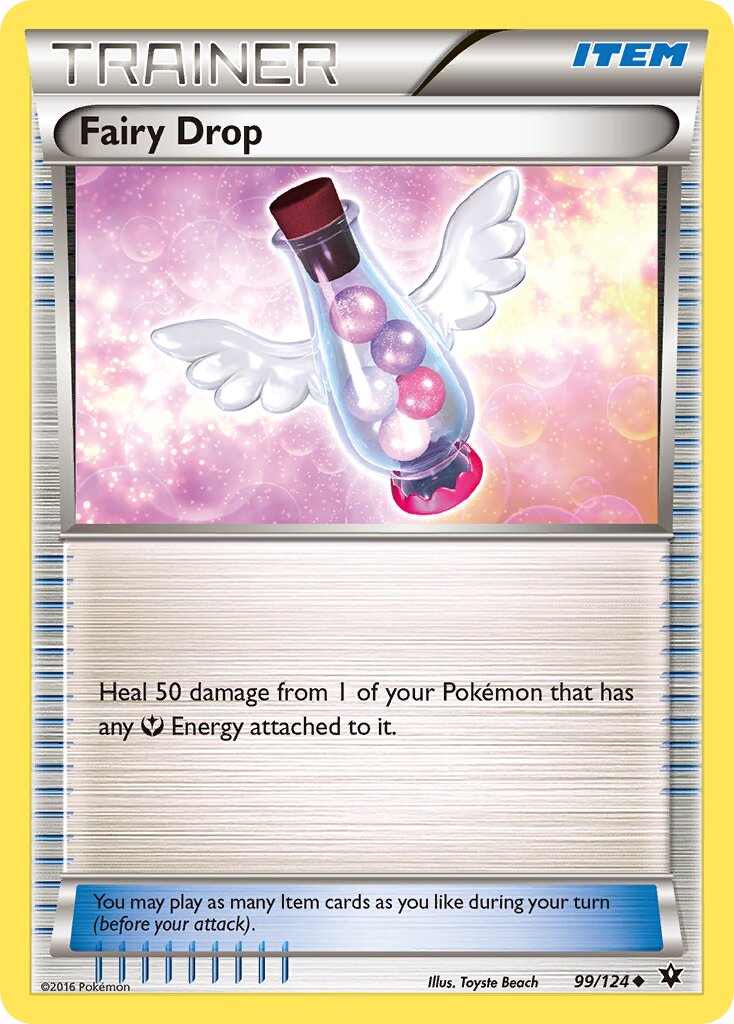 Fairy Drop 099/124 — Fates Collide (English Pokémon TCG card)