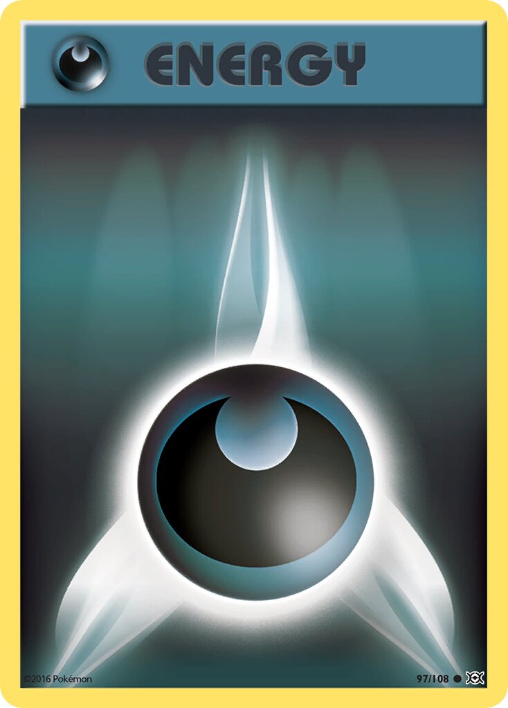 Darkness Energy 097/108 — Evolutions (English Pokémon TCG card)