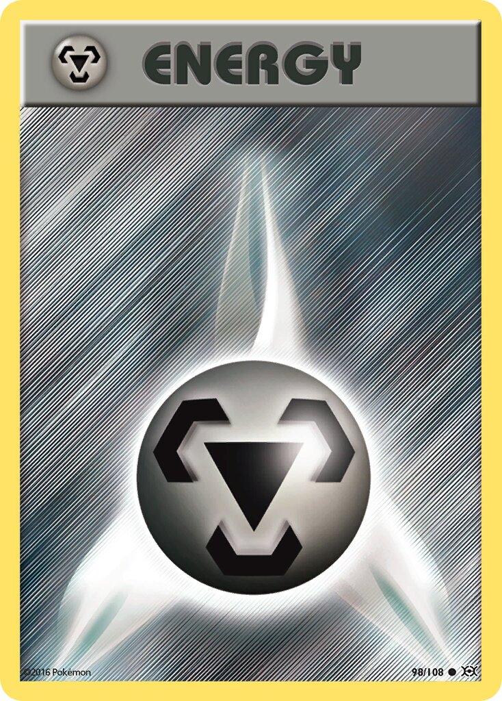 Metal Energy 098/108 — Evolutions (English Pokémon TCG card)