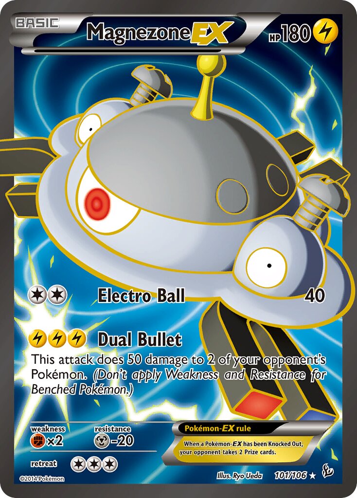 Magnezone-EX 101/106 — Flashfire (English Pokémon TCG card)