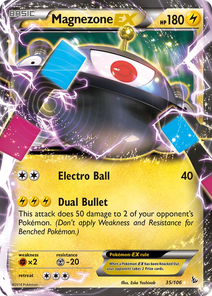 Magnezone-EX 035/106 — Flashfire (English Pokémon TCG card)