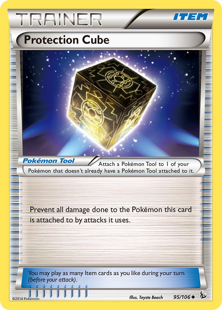 Protection Cube 095/106 — Flashfire (English Pokémon TCG card)