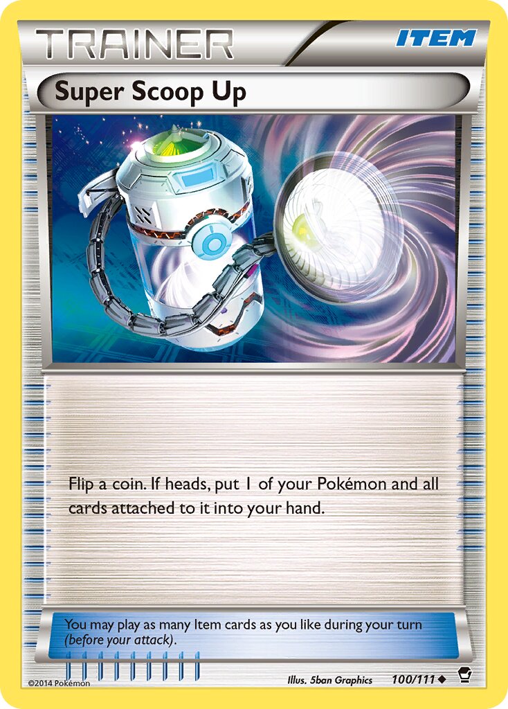 Super Scoop Up 100/111 — Furious Fists (English Pokémon TCG card)