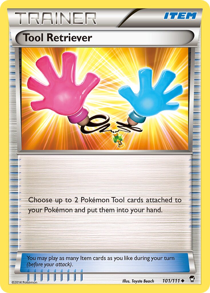 Tool Retriever 101/111 — Furious Fists (English Pokémon TCG card)