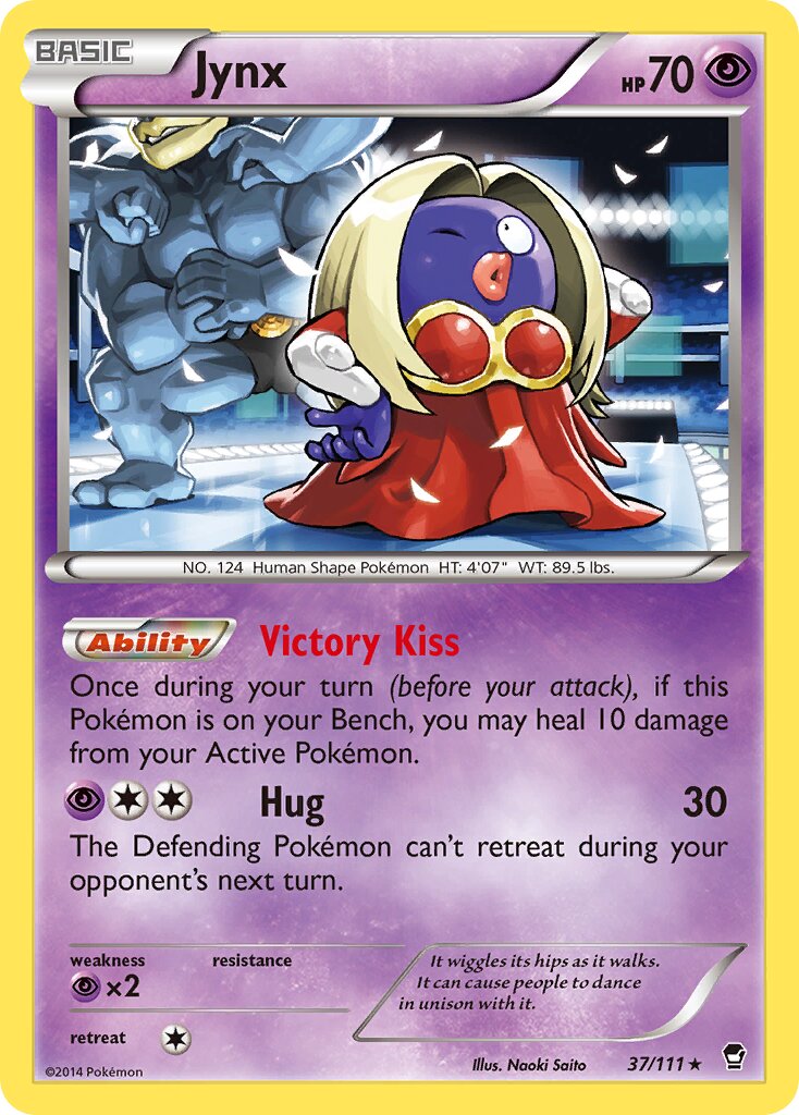 Jynx 037/111 — Furious Fists (English Pokémon TCG card)