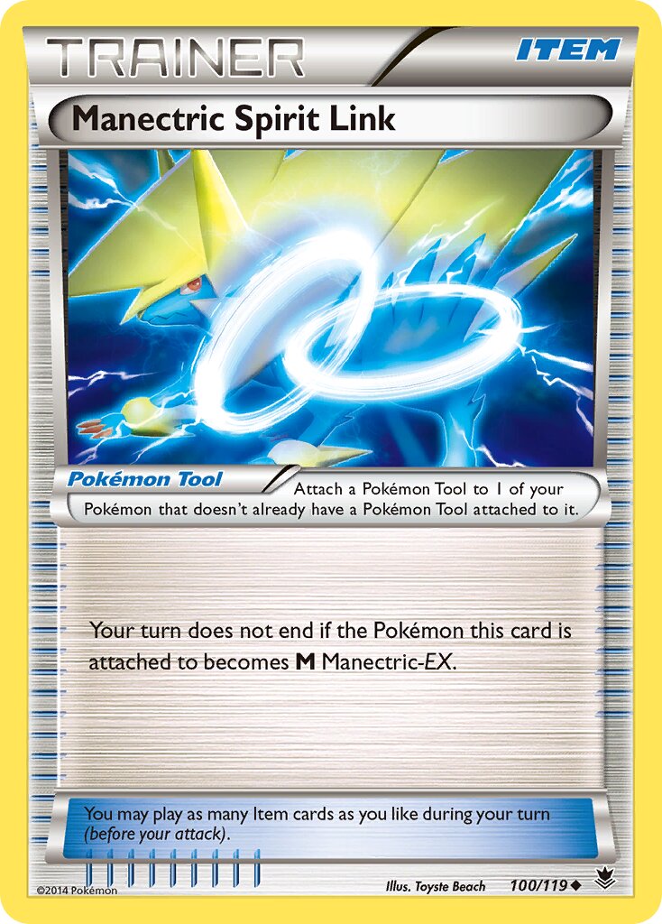 Manectric Spirit Link 100/119 — Phantom Forces (English Pokémon TCG card)
