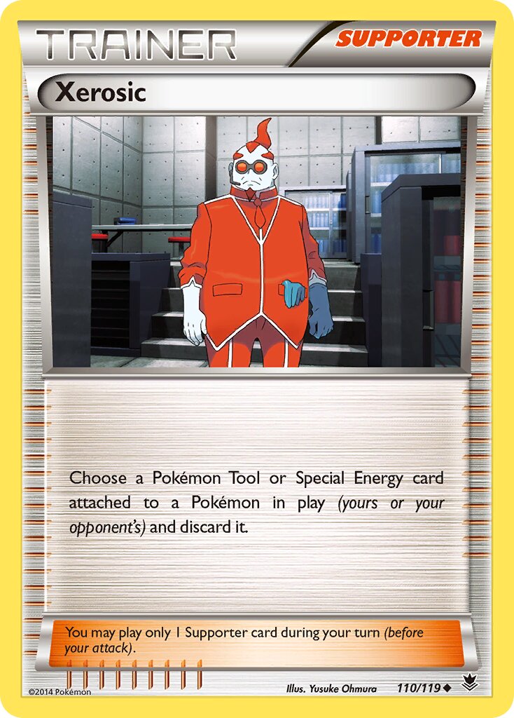Xerosic 110/119 — Phantom Forces (English Pokémon TCG card)