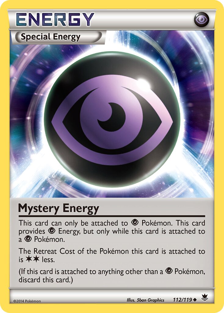 Mystery Energy 112/119 — Phantom Forces (English Pokémon TCG card)
