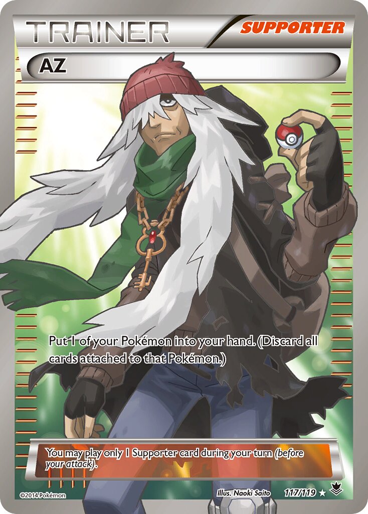 AZ 117/119 — Phantom Forces (English Pokémon TCG card)