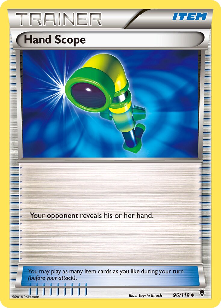 Hand Scope 096/119 — Phantom Forces (English Pokémon TCG card)
