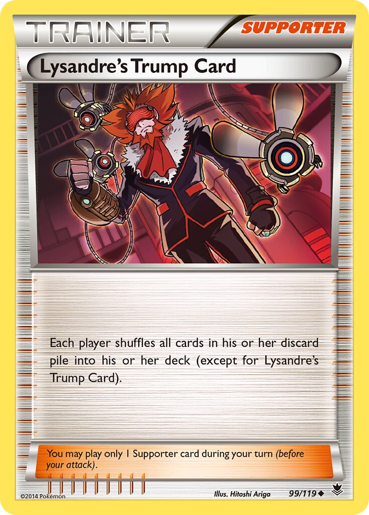 Lysandre's Trump Card 099/119 — Phantom Forces (English Pokémon TCG card)