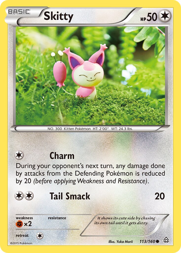Skitty 113/160 — Primal Clash (English Pokémon TCG card)
