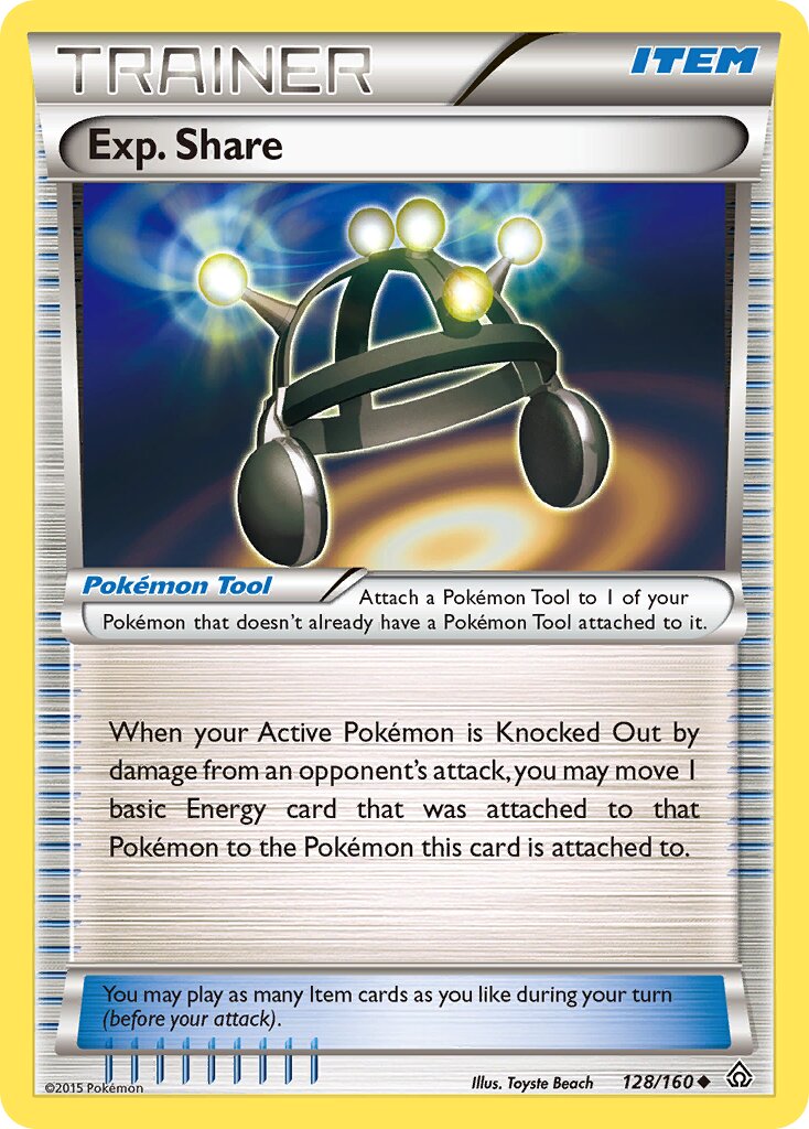 Exp. Share 128/160 — Primal Clash (English Pokémon TCG card)