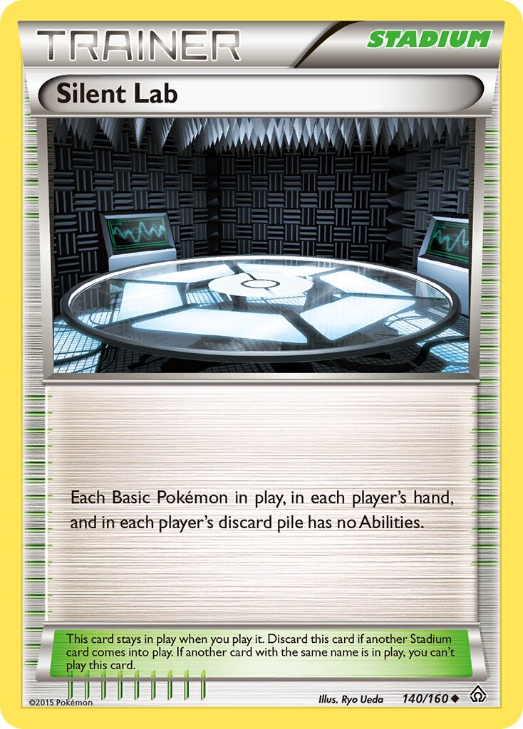 Silent Lab 140/160 — Primal Clash (English Pokémon TCG card)