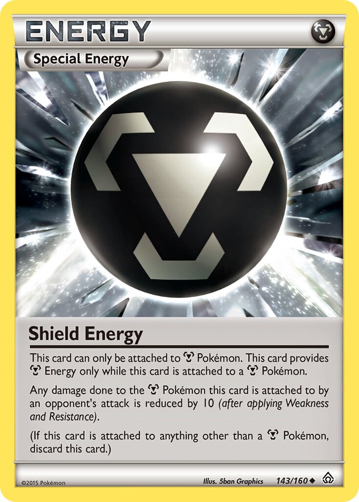 Shield Energy 143/160 — Primal Clash (English Pokémon TCG card)