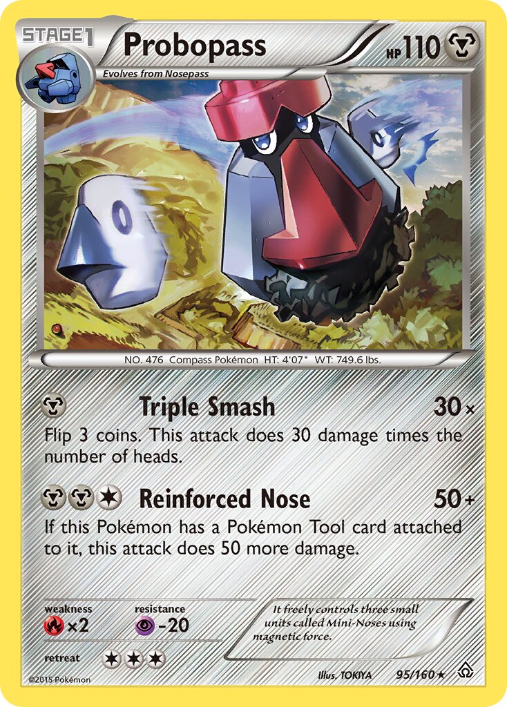 Probopass 095/160 — Primal Clash (English Pokémon TCG card)
