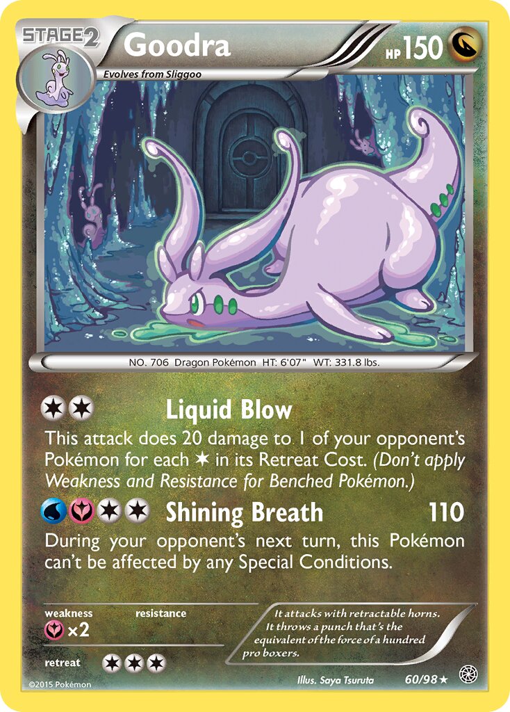 Goodra 060/98 — Ancient Origins (English Pokémon TCG card)