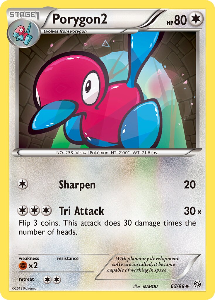 Porygon2 065/98 — Ancient Origins (English Pokémon TCG card)