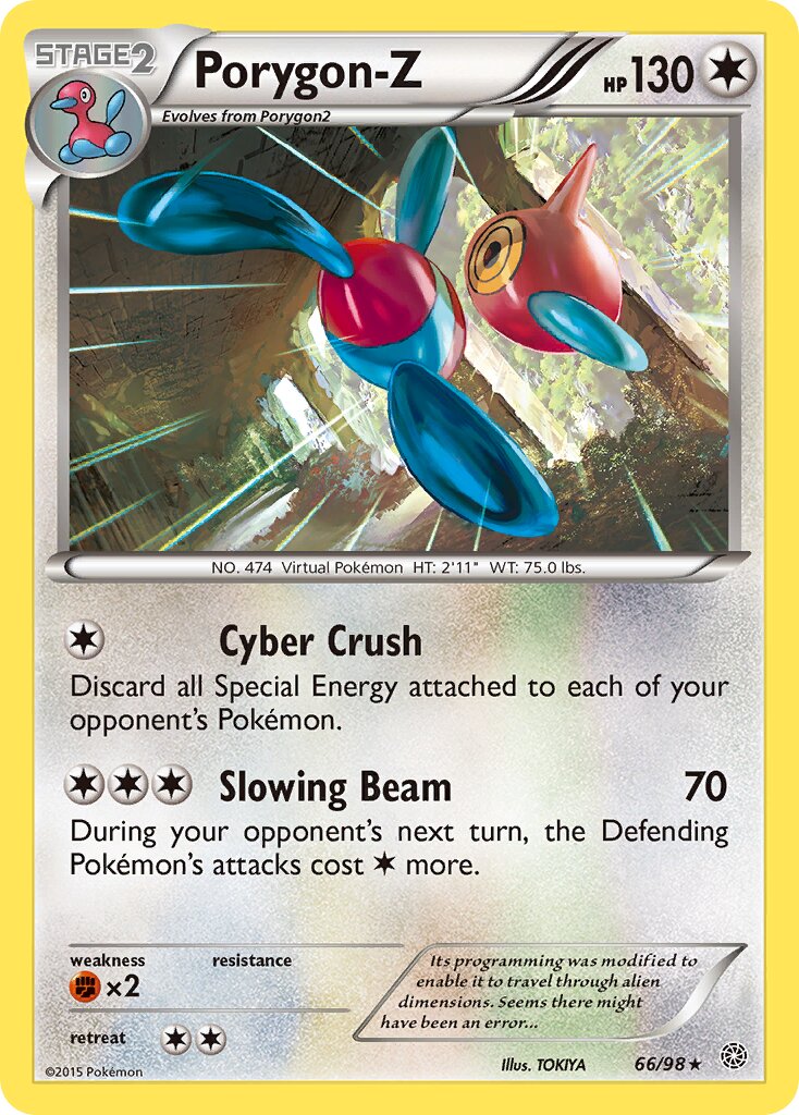Porygon-Z 066/98 — Ancient Origins (English Pokémon TCG card)